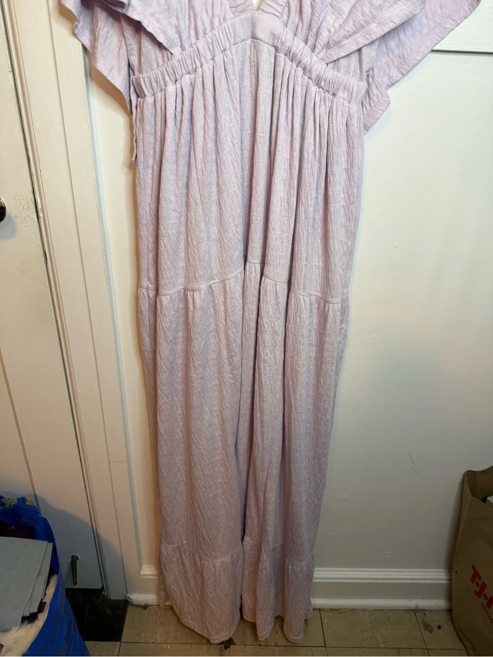 Free People Beach Lilac La La Maxi Dress